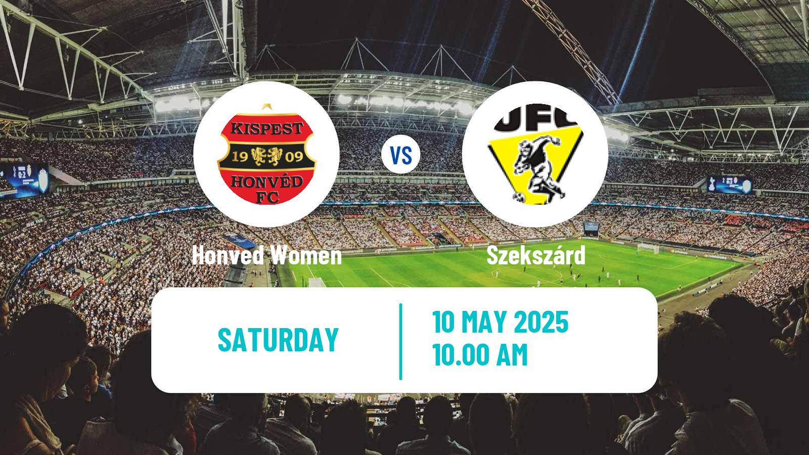 Soccer Hungarian NB I Women Honved - Szekszárd