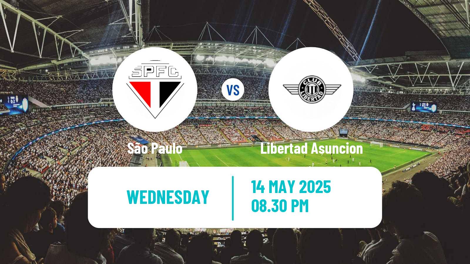 Soccer Copa Libertadores São Paulo - Libertad Asuncion