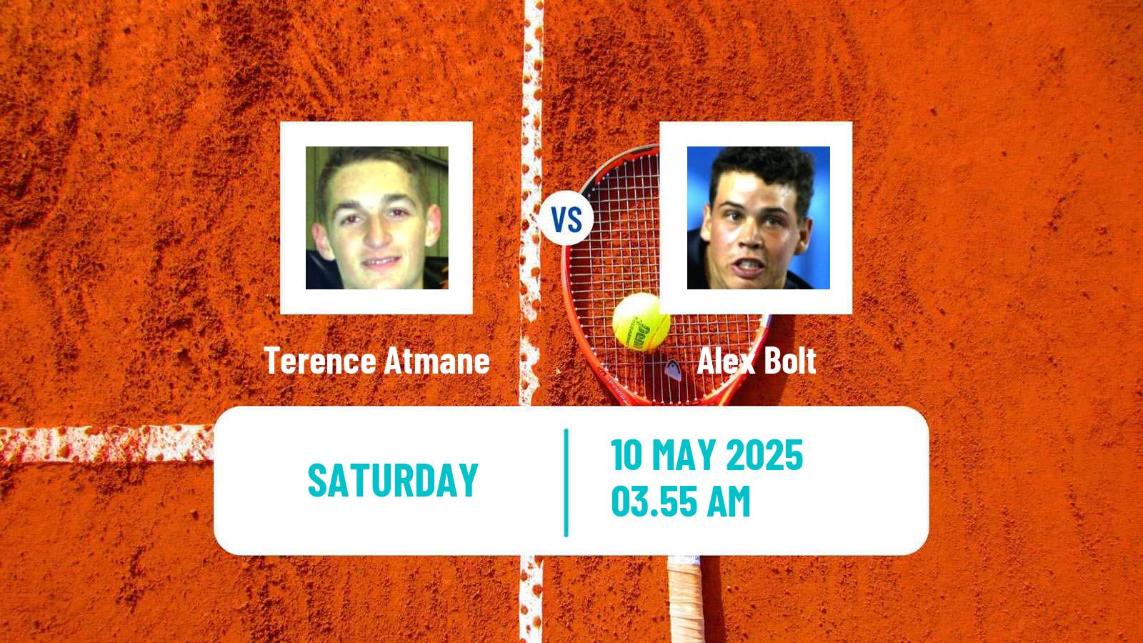 Tennis Wuxi Challenger Men Terence Atmane - Alex Bolt