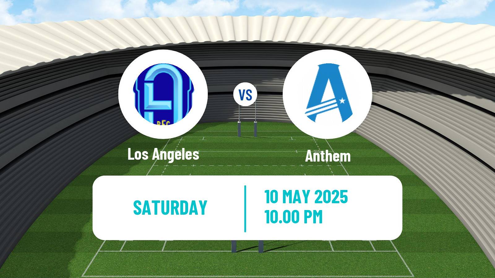 Rugby union USA Major League Rugby Los Angeles - Anthem