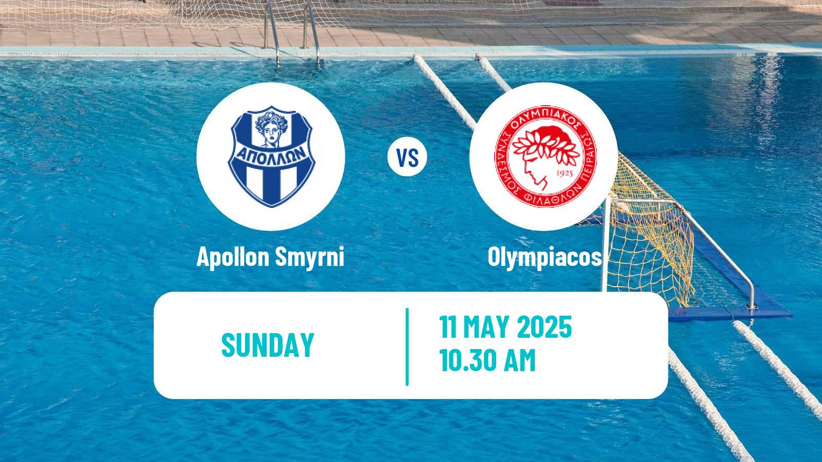 Water polo Greek A1 Water Polo Apollon Smyrni - Olympiacos