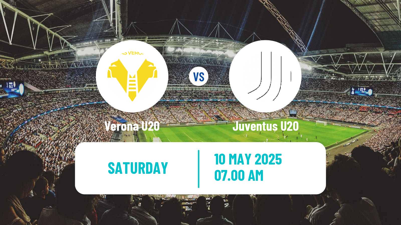 Soccer Italian Primavera 1 Verona U20 - Juventus U20