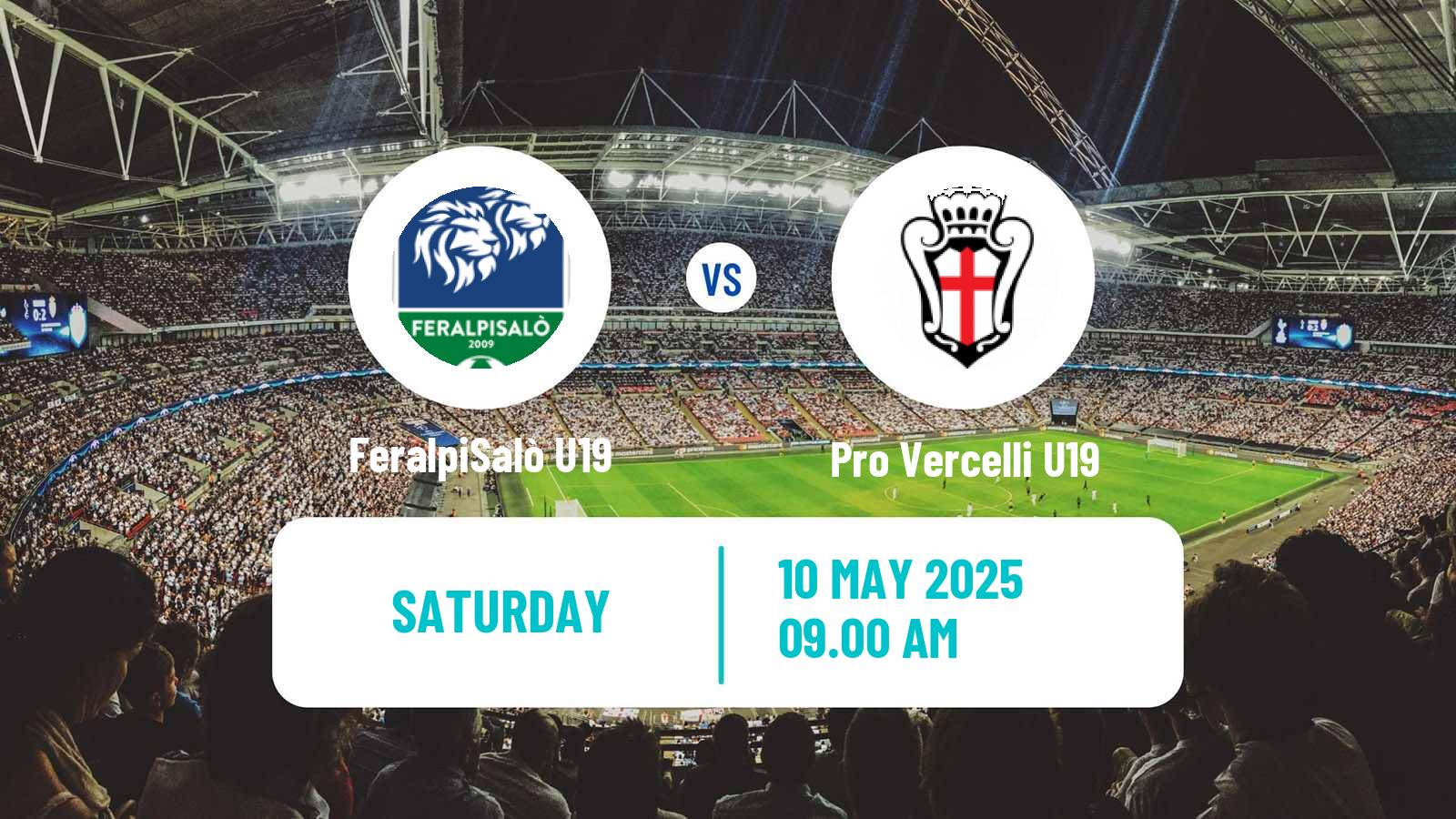 Soccer Italian Primavera 2 FeralpiSalò U19 - Pro Vercelli U19