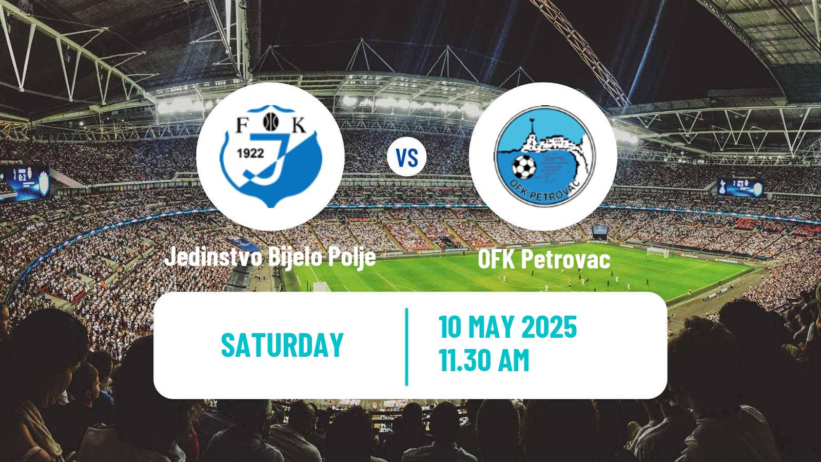 Soccer Montenegrin First League Jedinstvo Bijelo Polje - Petrovac