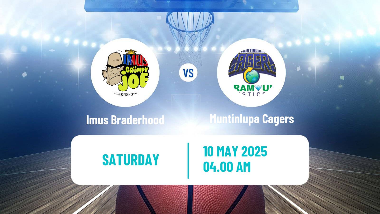 Basketball Philippines MBPL  Imus Braderhood - Muntinlupa Cagers