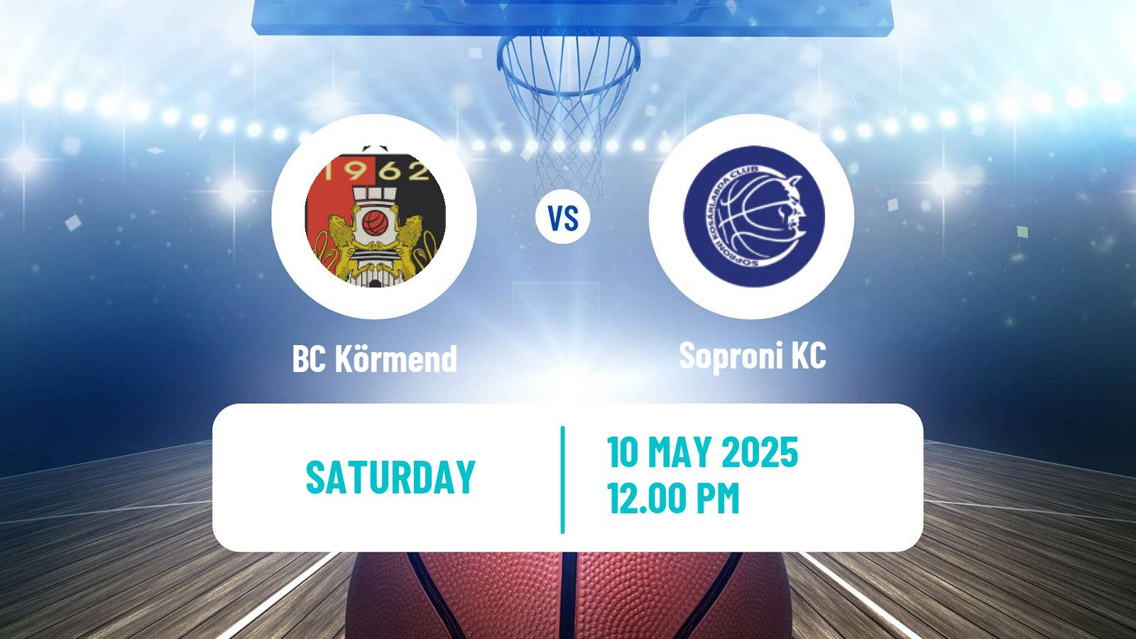 Basketball Hungarian NB I Basketball BC Körmend - Soproni KC