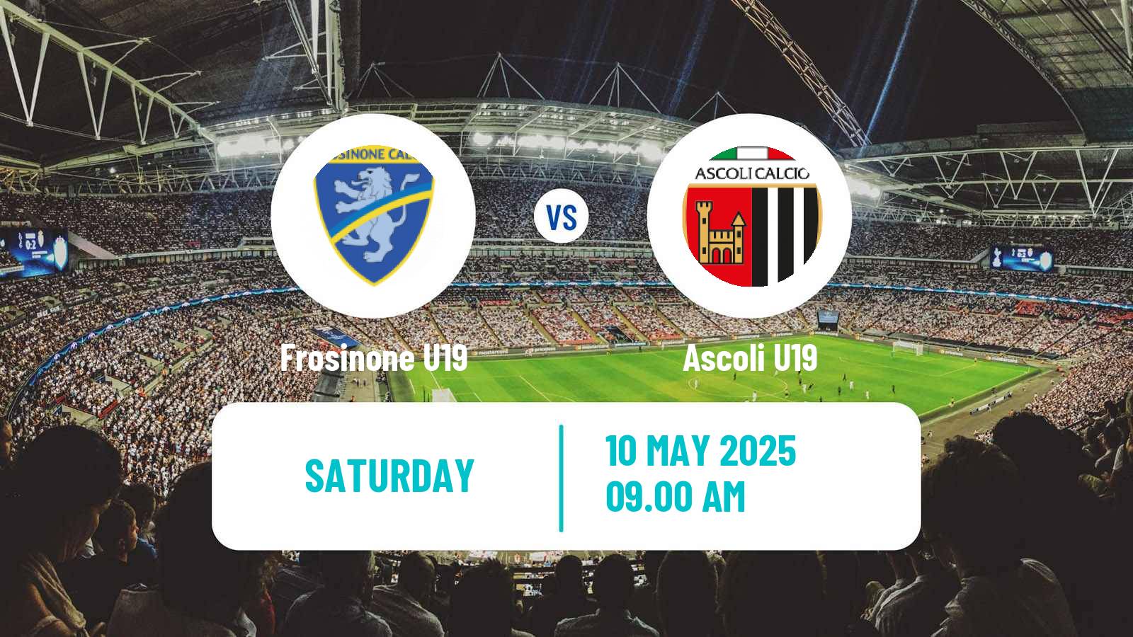 Soccer Italian Primavera 2 Frosinone U19 - Ascoli U19