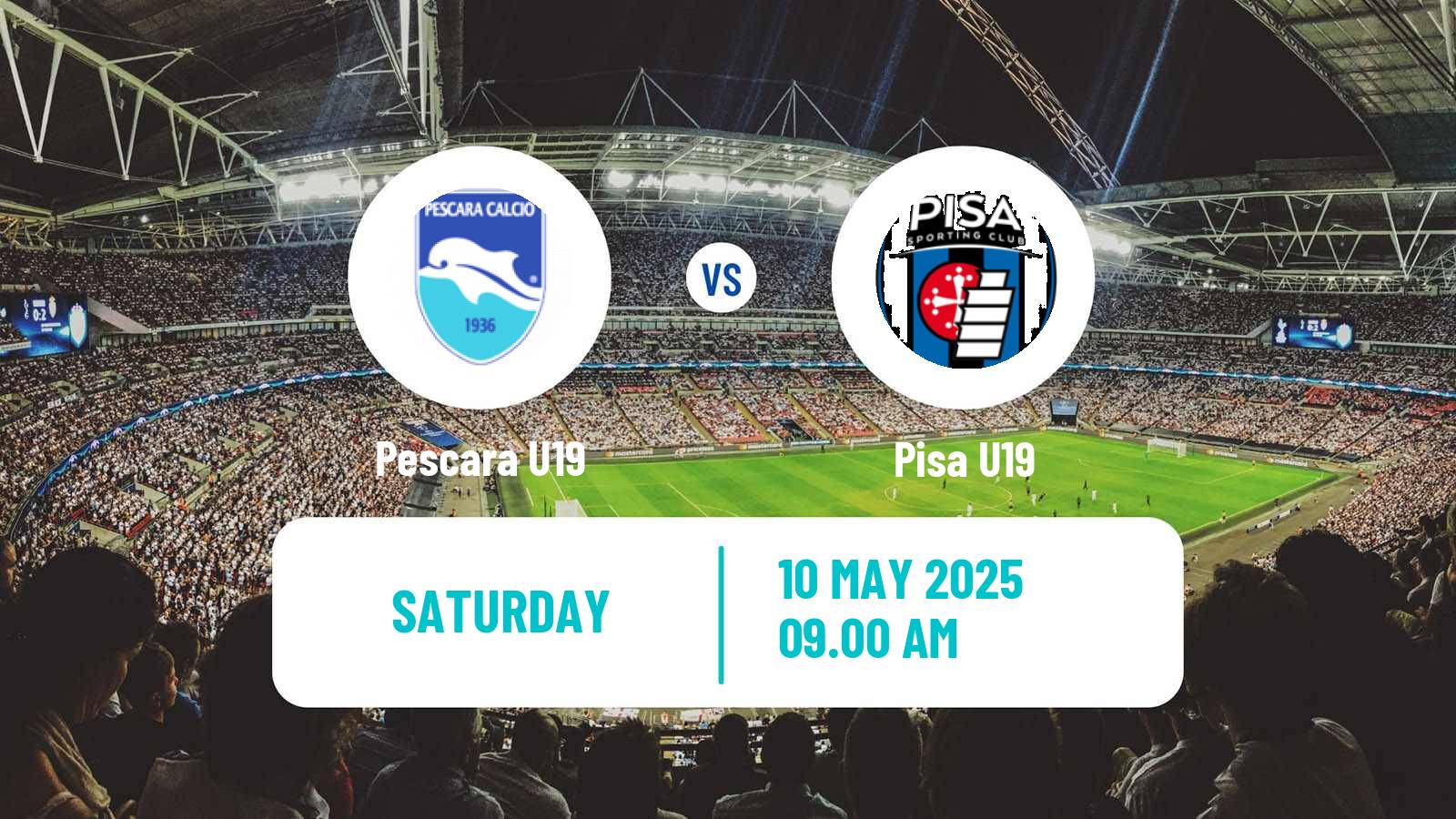 Soccer Italian Primavera 2 Pescara U19 - Pisa U19