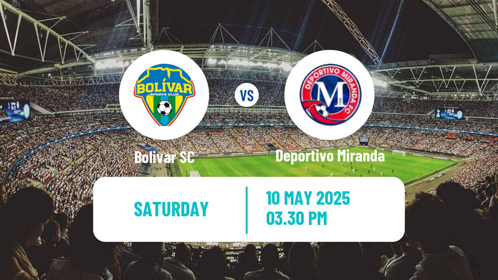 Soccer Venezuelan Segunda Division Bolivar - Deportivo Miranda