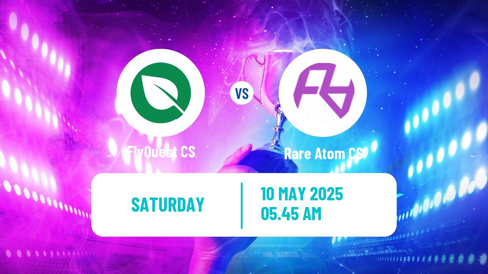 Esports Counter Strike Asian Champions League FlyQuest - Rare Atom