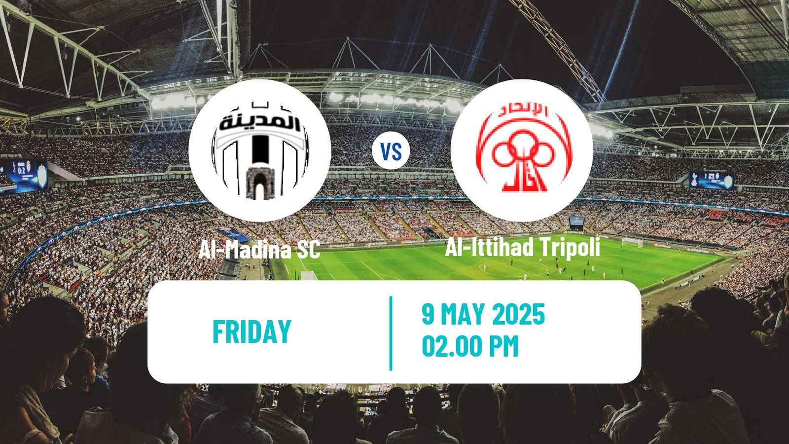 Soccer Libyan Premier League Al-Madina - Al-Ittihad Tripoli