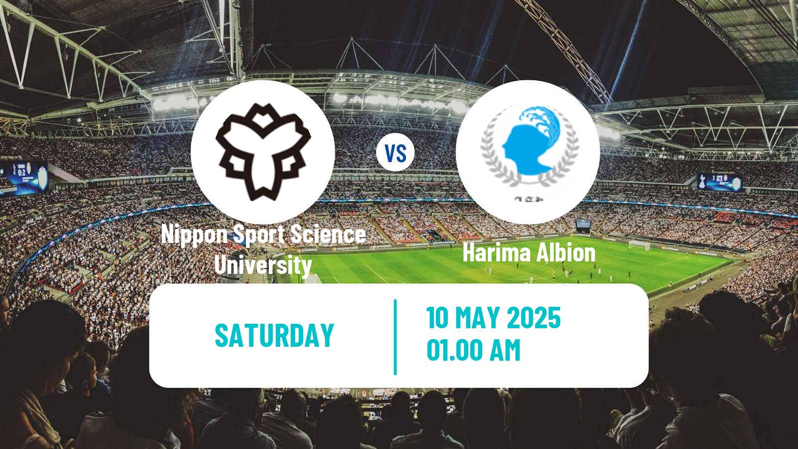 Soccer Japan Nadeshiko League Women Nippon Sport Science University - Harima Albion
