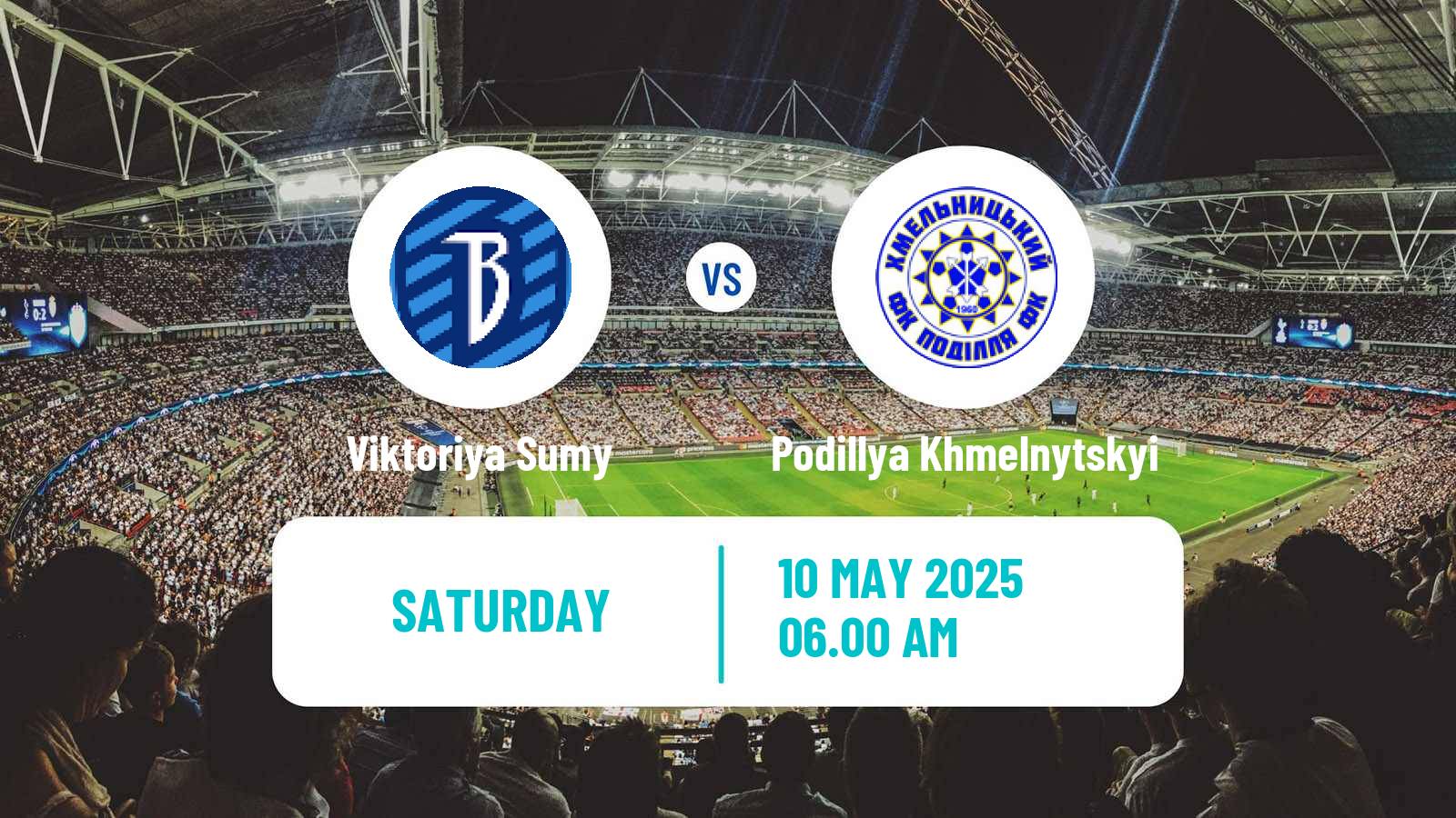 Soccer Ukrainian Persha Liga Viktoriya Sumy - Podillya Khmelnytskyi