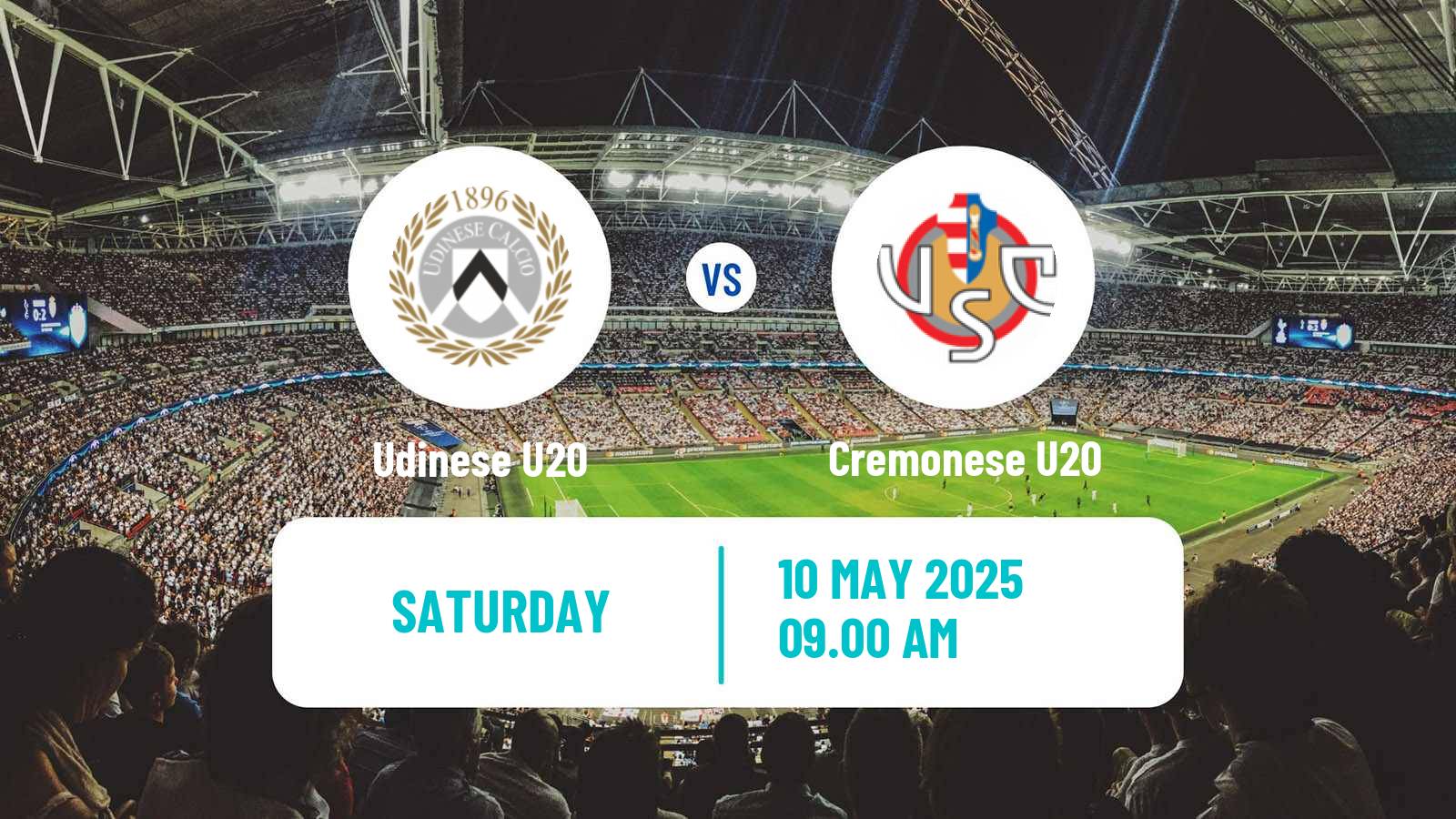Soccer Italian Primavera 1 Udinese U20 - Cremonese U20