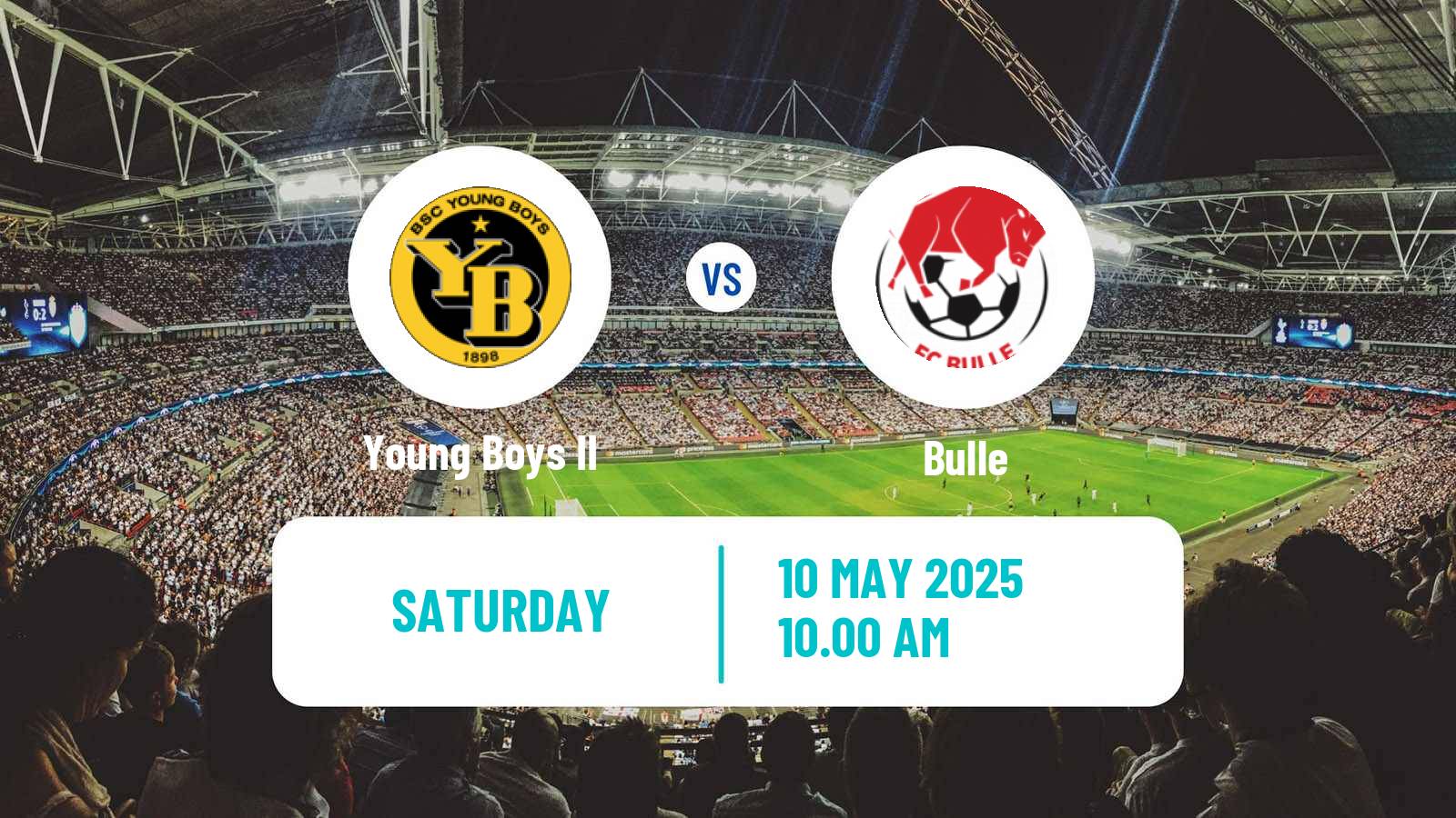 Soccer Swiss Promotion League Young Boys II - Bulle