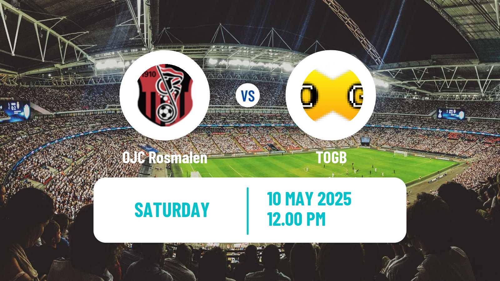 Soccer Dutch Derde Divisie OJC Rosmalen - TOGB