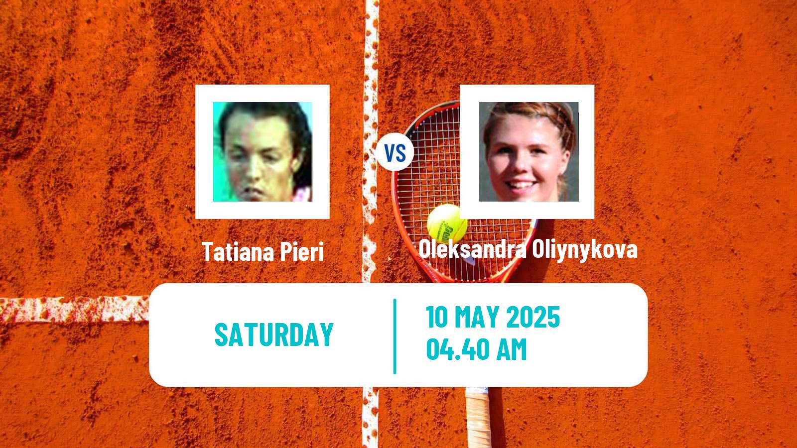 Tennis ITF W35 Santa Margherita Di Pula 6 Women Tatiana Pieri - Oleksandra Oliynykova