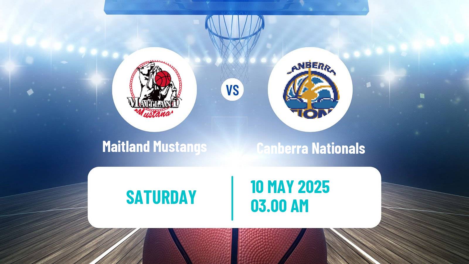 Basketball Australian NBL1 East Women Maitland Mustangs - Canberra Nationals
