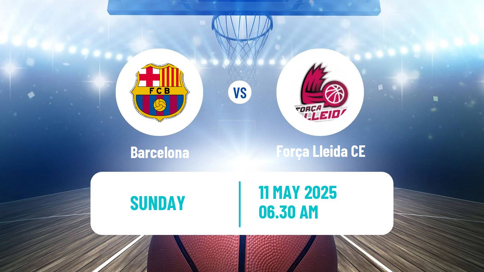 Basketball Spanish ACB League Barcelona - Força Lleida CE