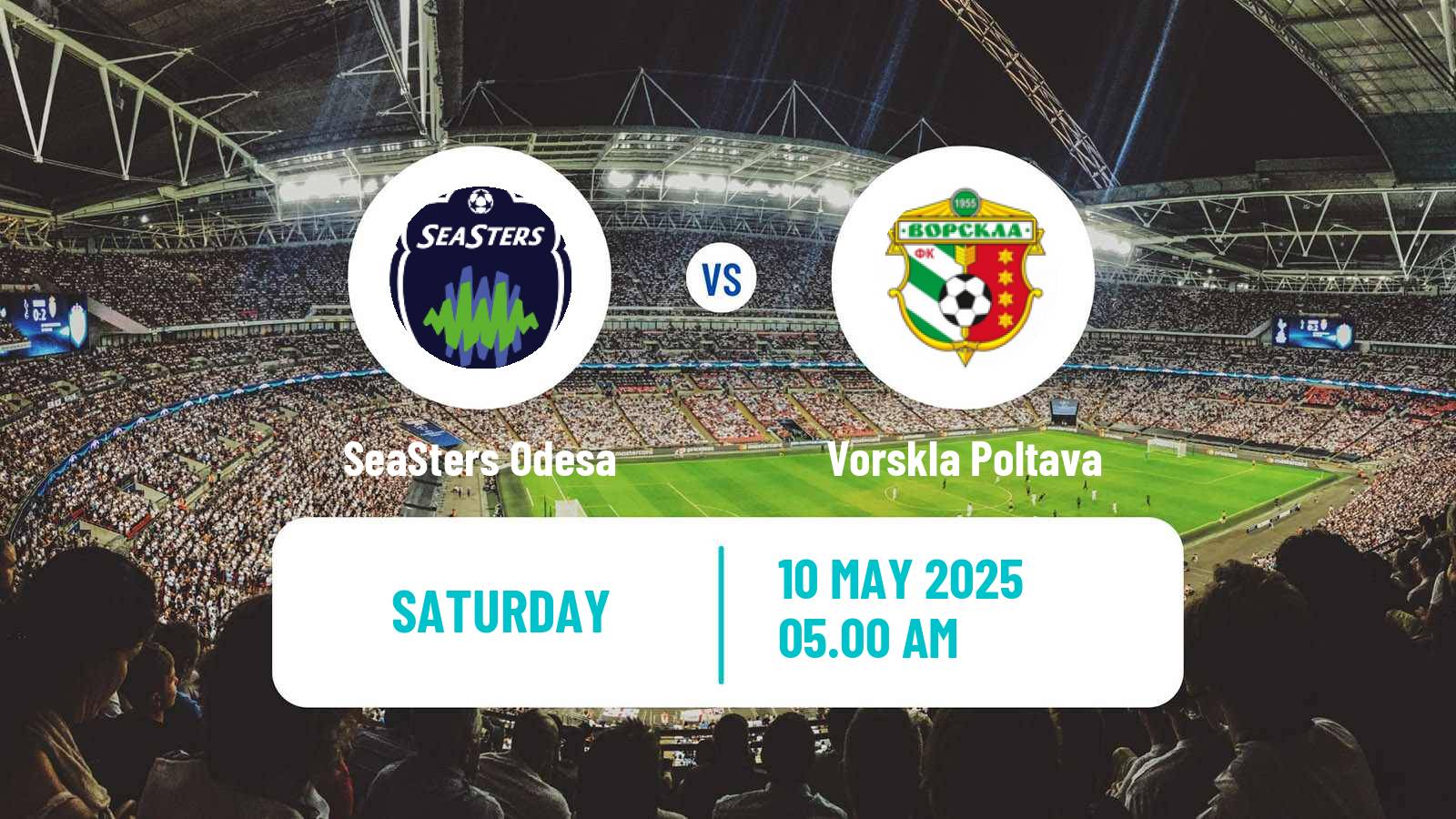Soccer Ukranian Championship Women SeaSters Odesa - Vorskla Poltava