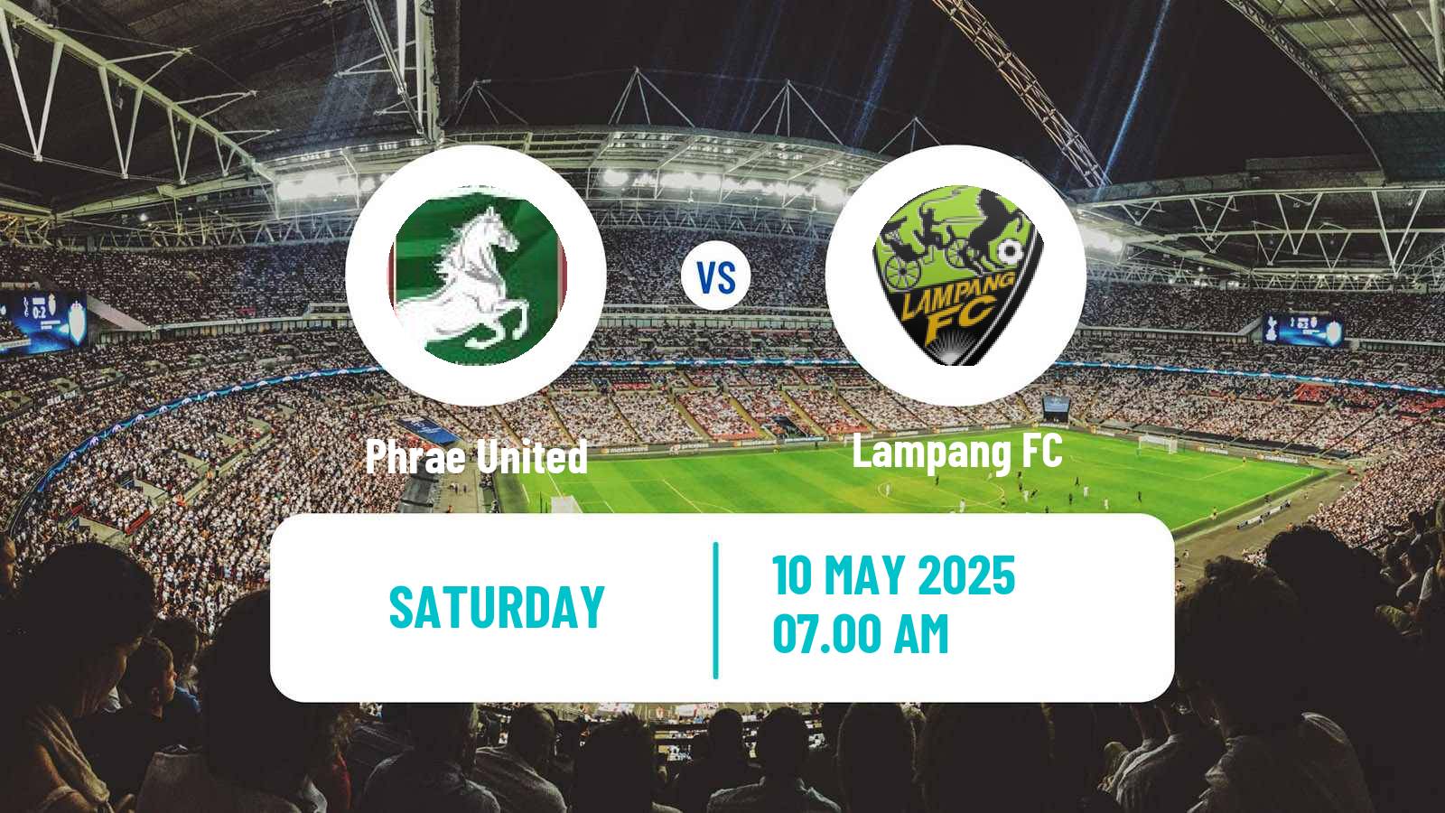 Soccer Thai League 2 Phrae United - Lampang