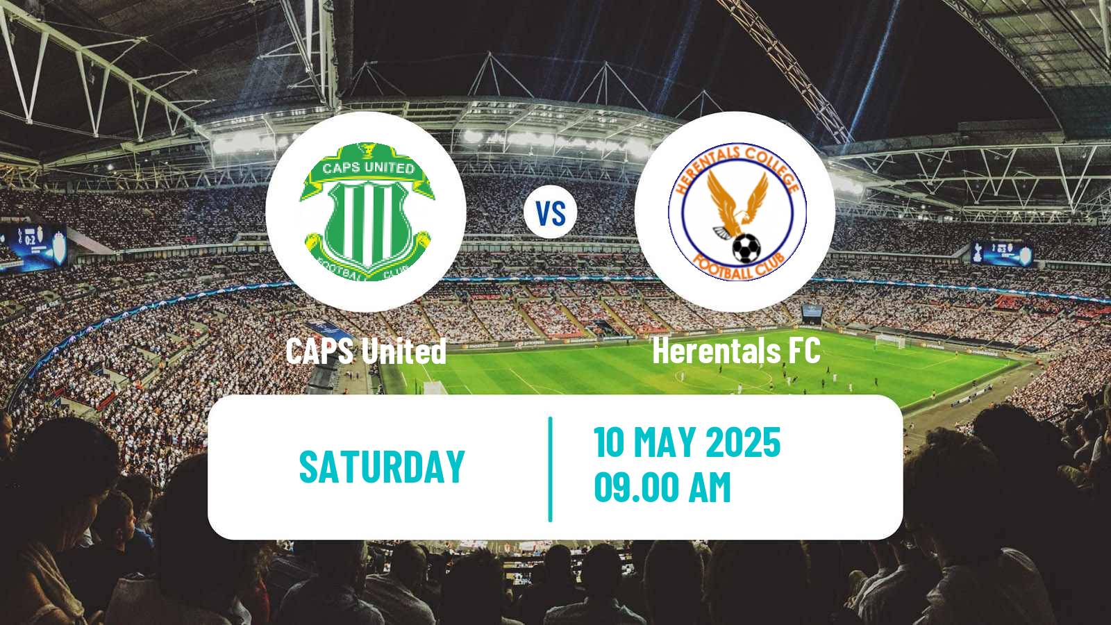 Soccer Zimbabwe Premier League CAPS United - Herentals