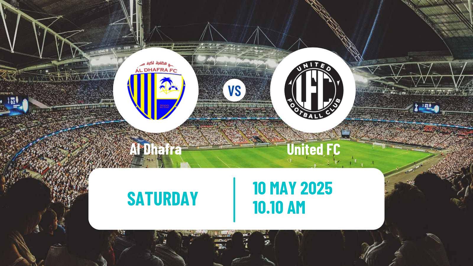 Soccer UAE Division 1 Al Dhafra - United FC