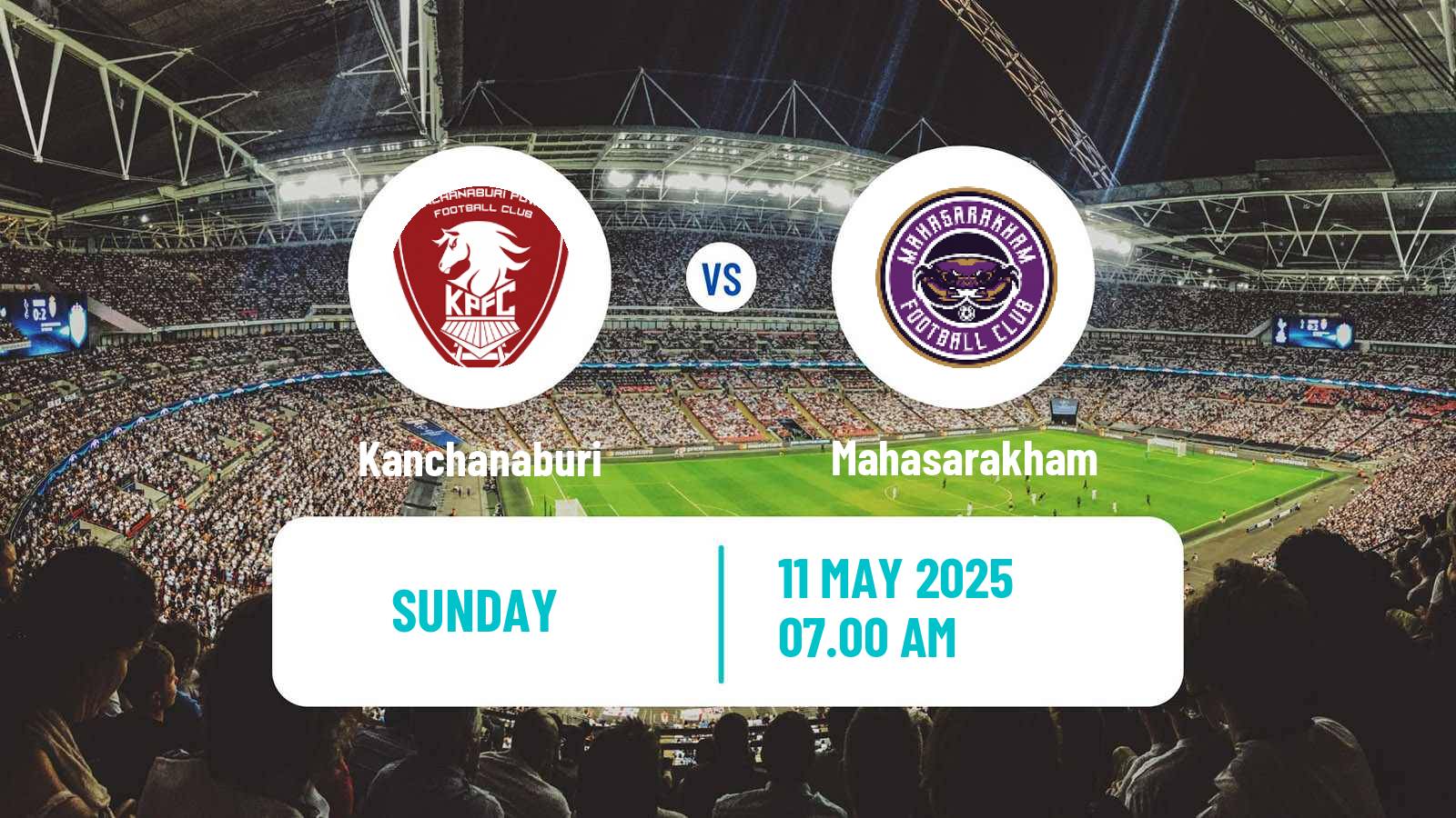 Soccer Thai League 2 Kanchanaburi - Mahasarakham