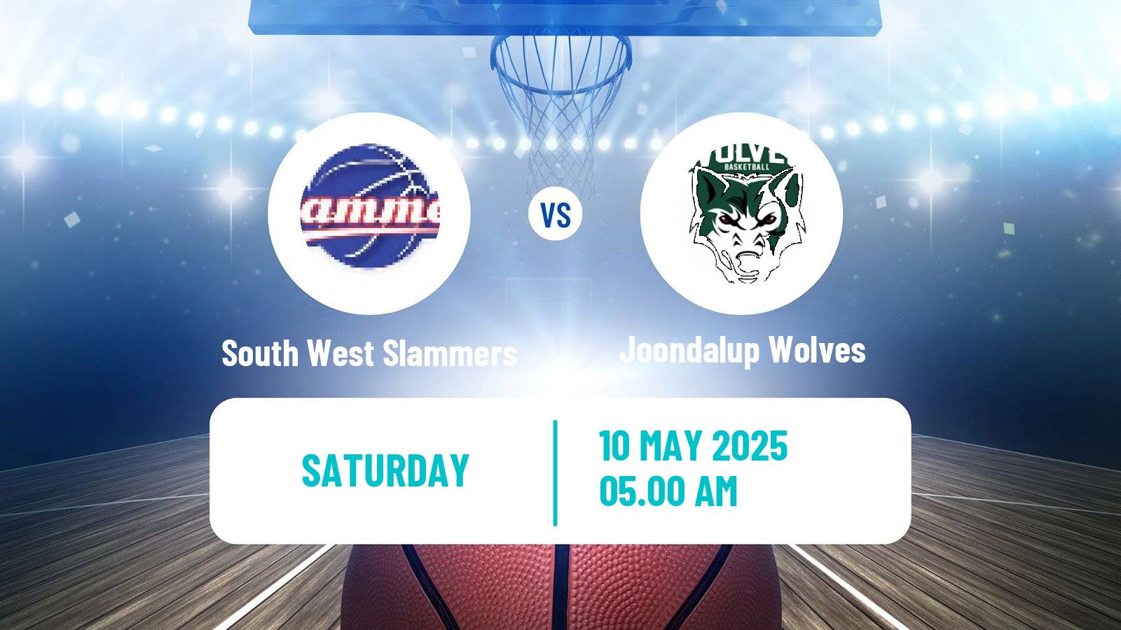 Basketball Australian NBL1 West Women South West Slammers - Joondalup Wolves