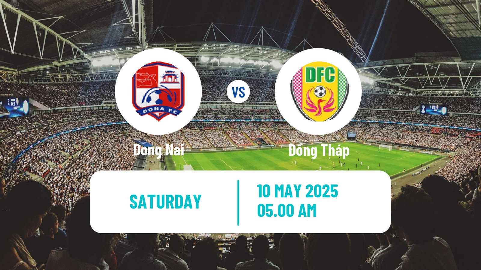 Soccer Vietnamese V League 2 Dong Nai - Đồng Tháp