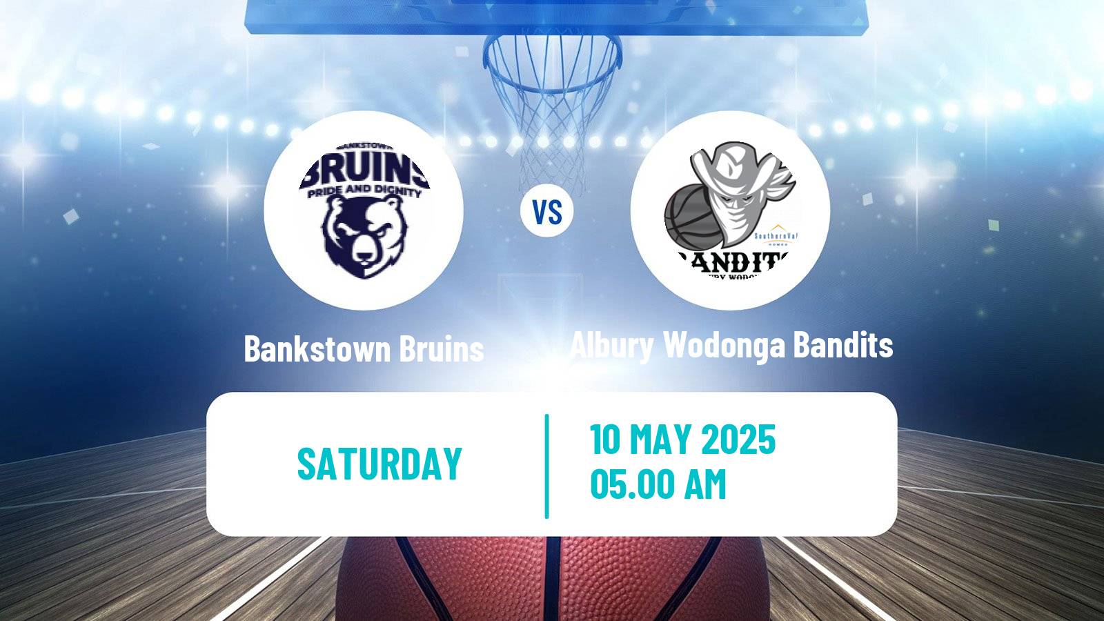 Basketball Australian NBL1 East Bankstown Bruins - Albury Wodonga Bandits