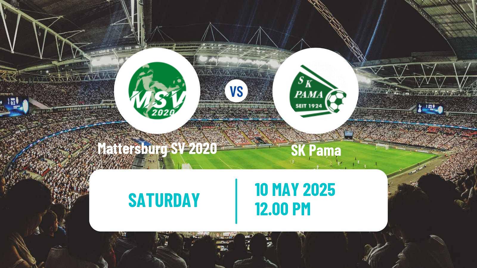 Soccer Austrian Landesliga Burgenland Mattersburg SV 2020 - Pama