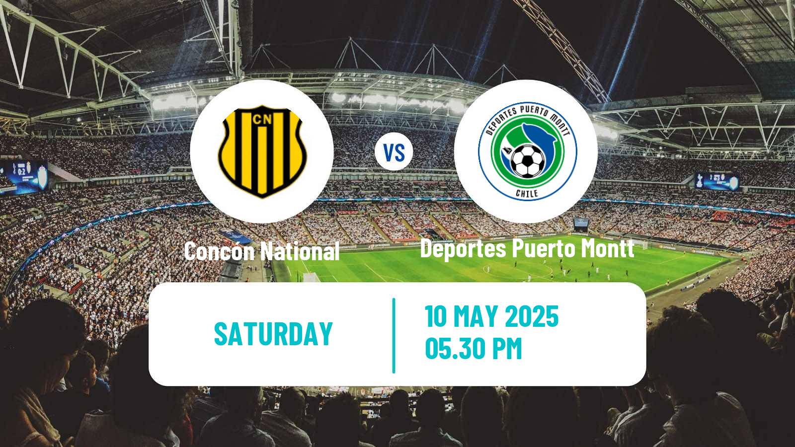 Soccer Chilean Segunda Division Concón National - Deportes Puerto Montt