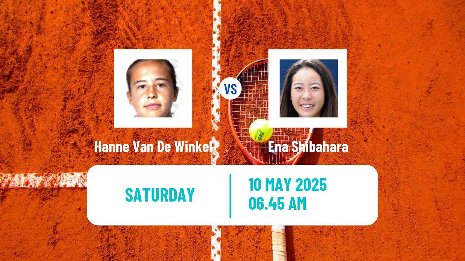 Tennis ITF W75 Prague 2 Women Hanne Van De Winkel - Ena Shibahara