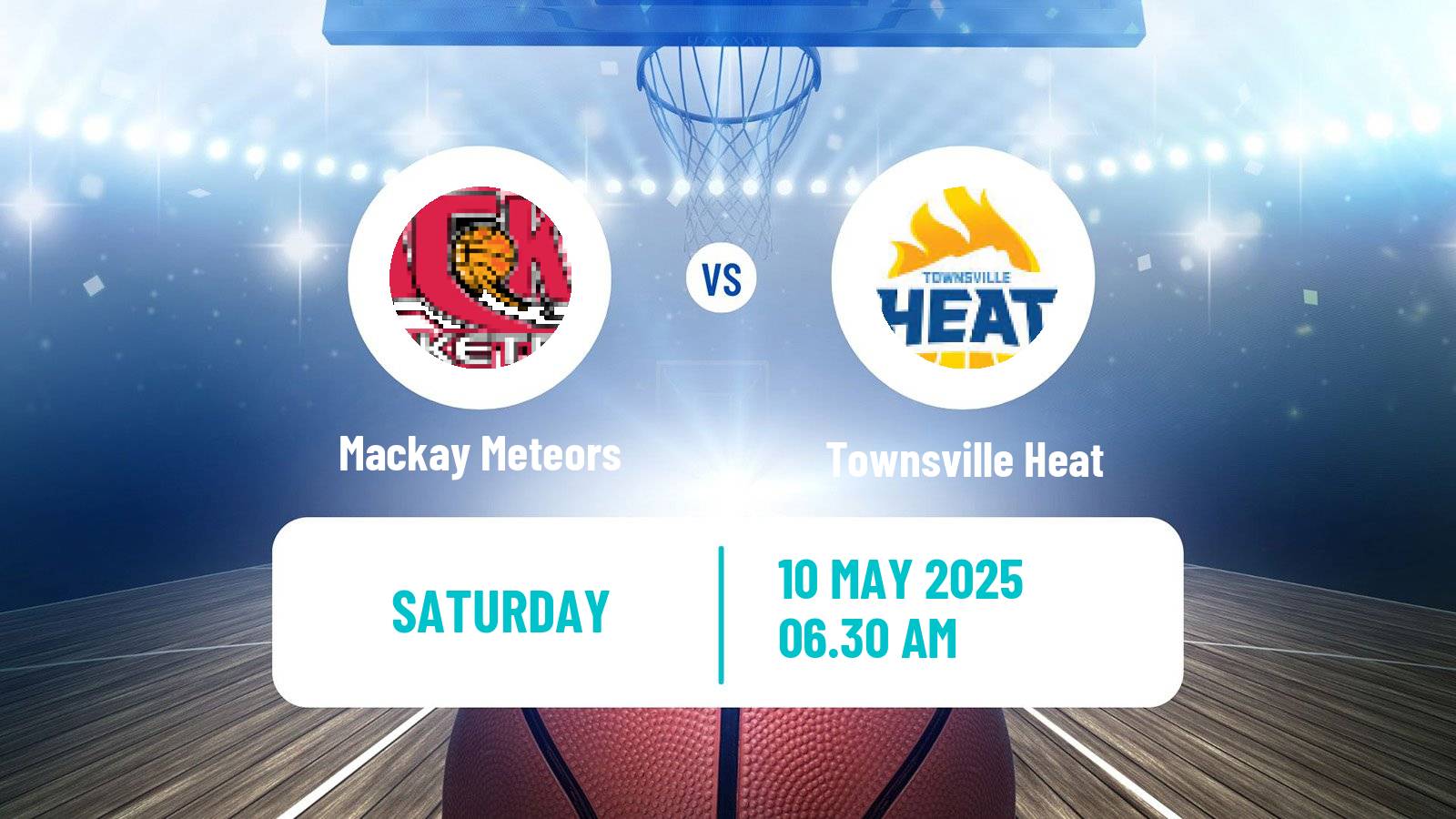 Basketball Australian NBL1 North Mackay Meteors - Townsville Heat