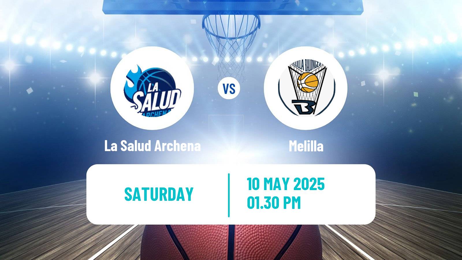 Basketball Spanish LEB Plata La Salud Archena - Melilla