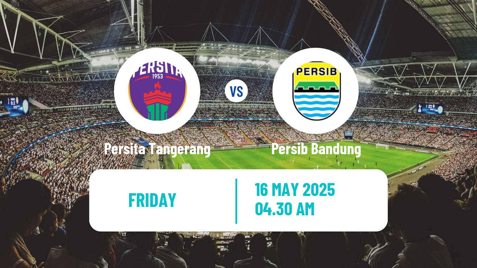 Soccer Indonesian Liga 1 Persita Tangerang - Persib Bandung