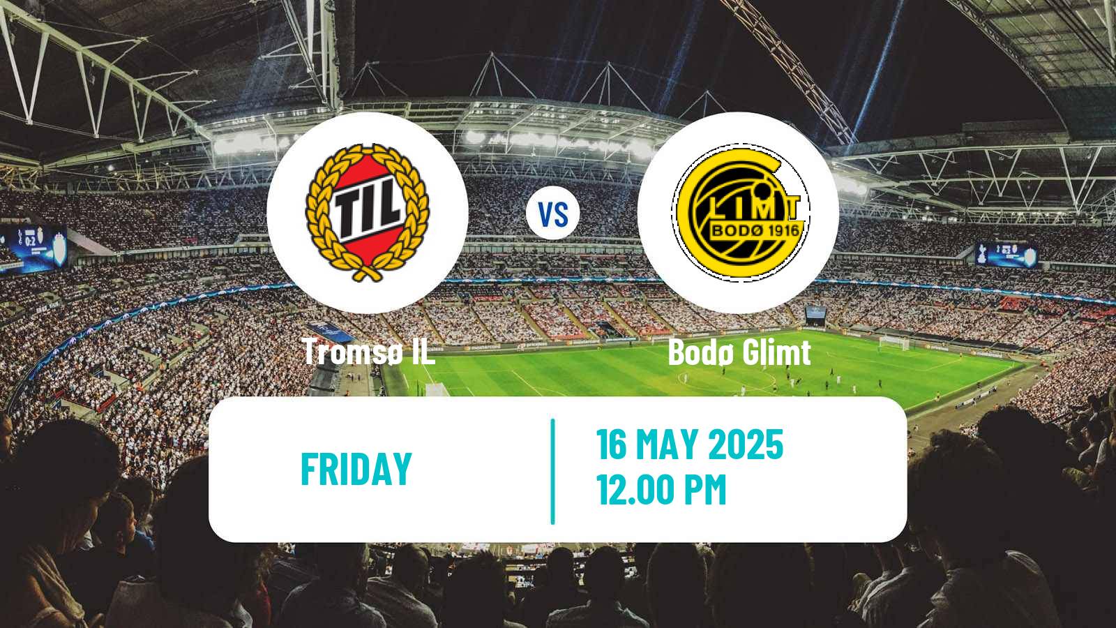 Soccer Norwegian Eliteserien Tromsø - Bodø Glimt