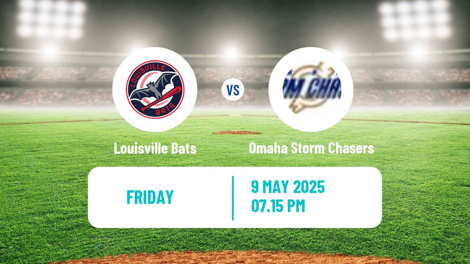 Baseball IL Louisville Bats - Omaha Storm Chasers