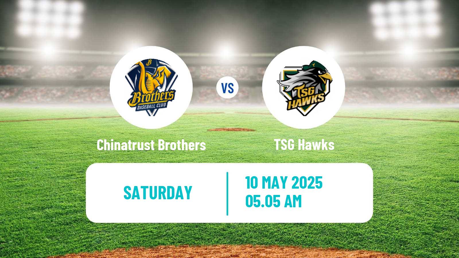 Baseball Taiwan CPBL Chinatrust Brothers - TSG Hawks