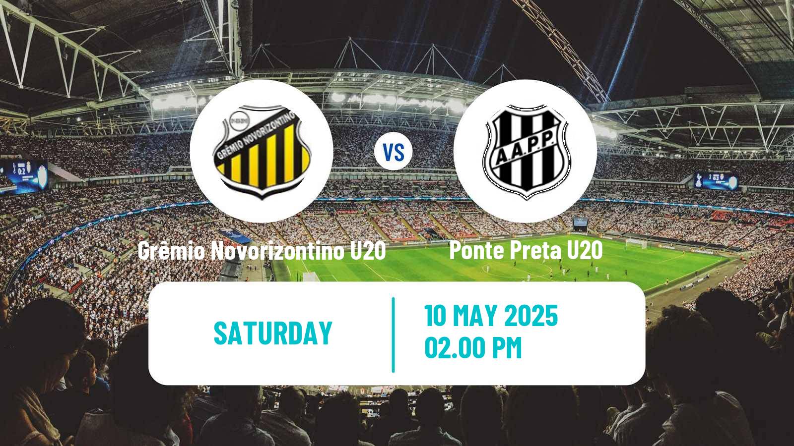 Soccer Brazilian Paulista U20 Grêmio Novorizontino U20 - Ponte Preta U20