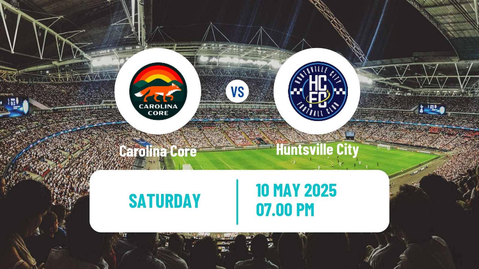 Soccer MLS Next Pro Carolina Core - Huntsville City