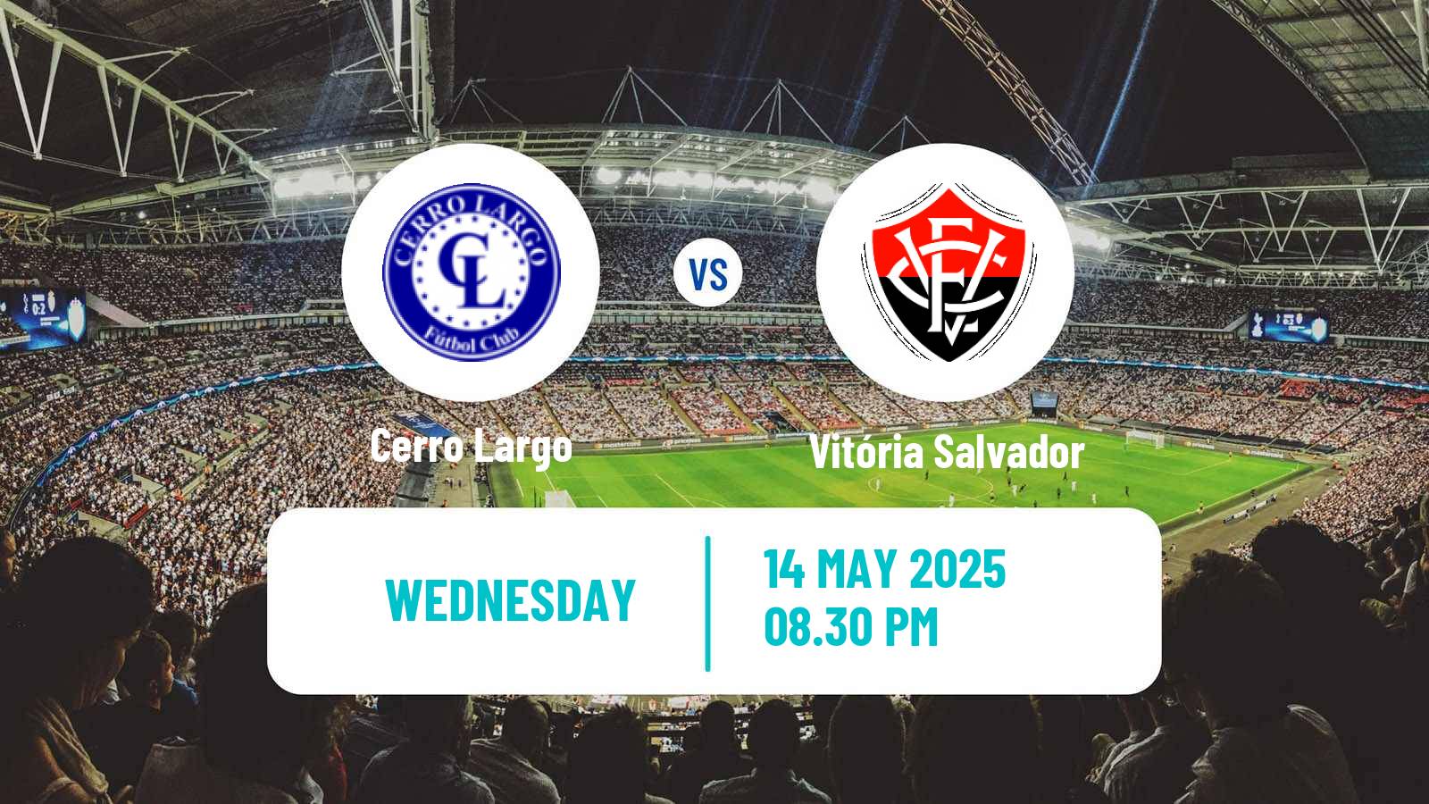 Soccer Copa Sudamericana Cerro Largo - Vitória Salvador