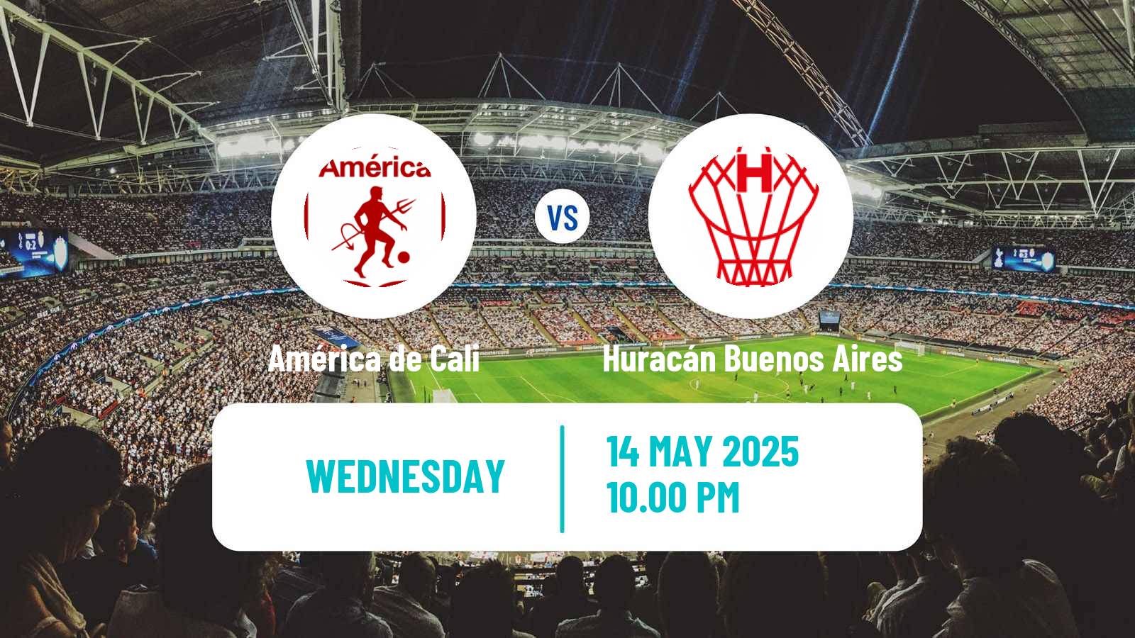 Soccer Copa Sudamericana América de Cali - Huracán Buenos Aires