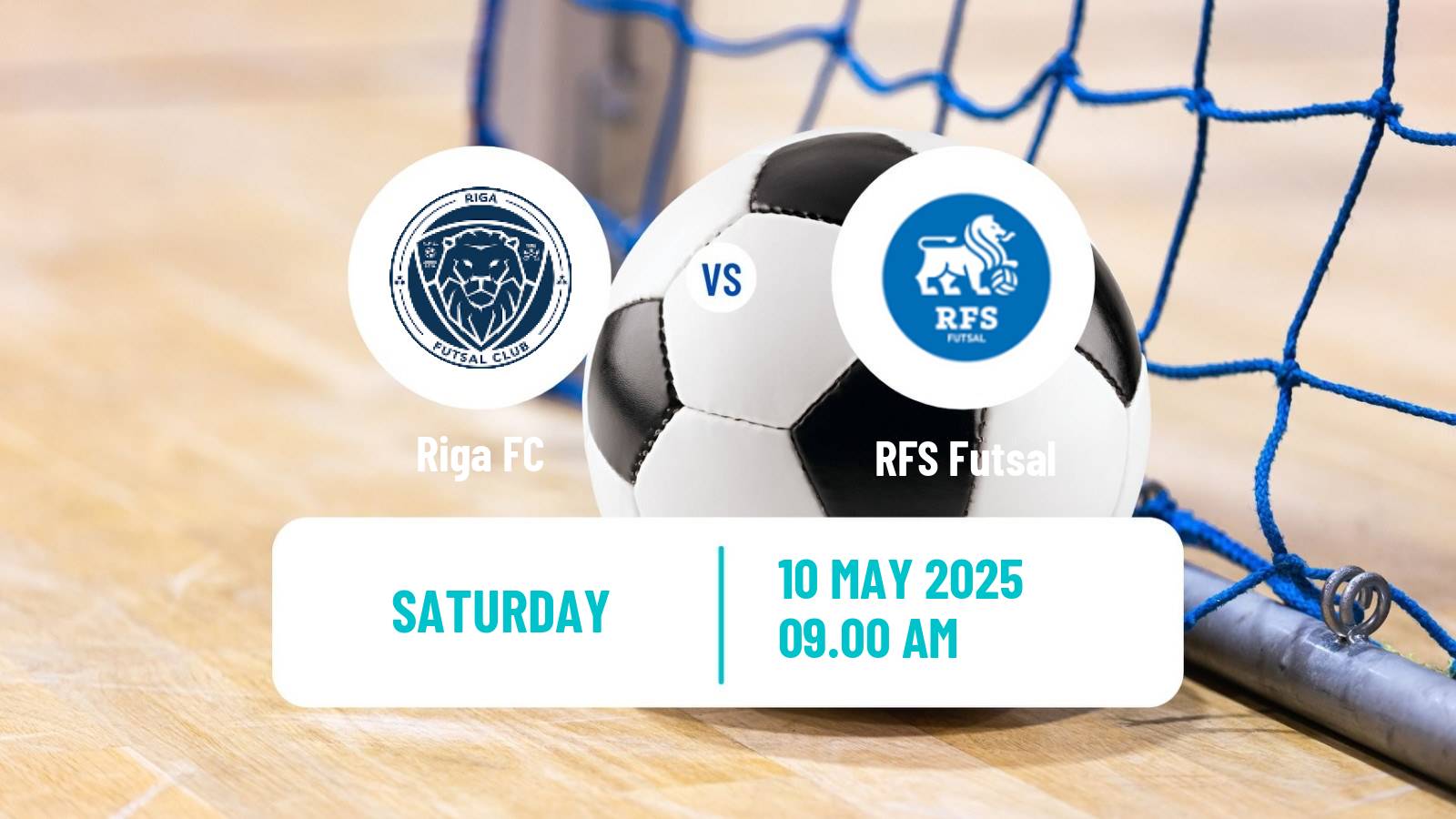 Futsal Latvian Virsliga Futsal Riga FC - RFS
