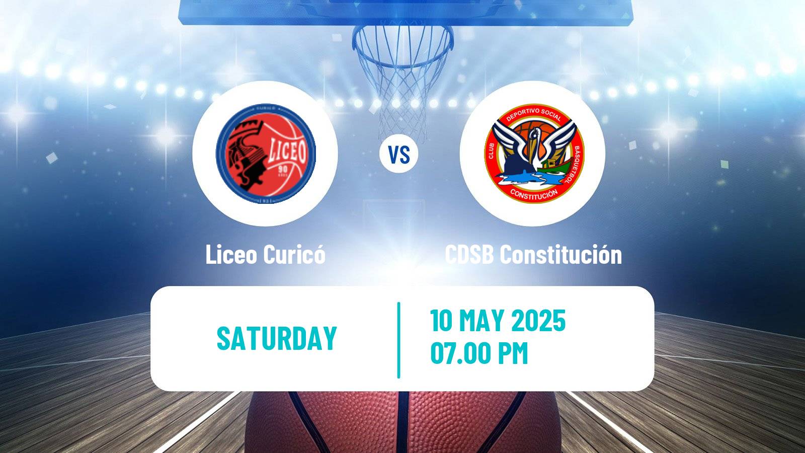 Basketball Chilean LNB 2 Liceo Curicó - CDSB Constitución