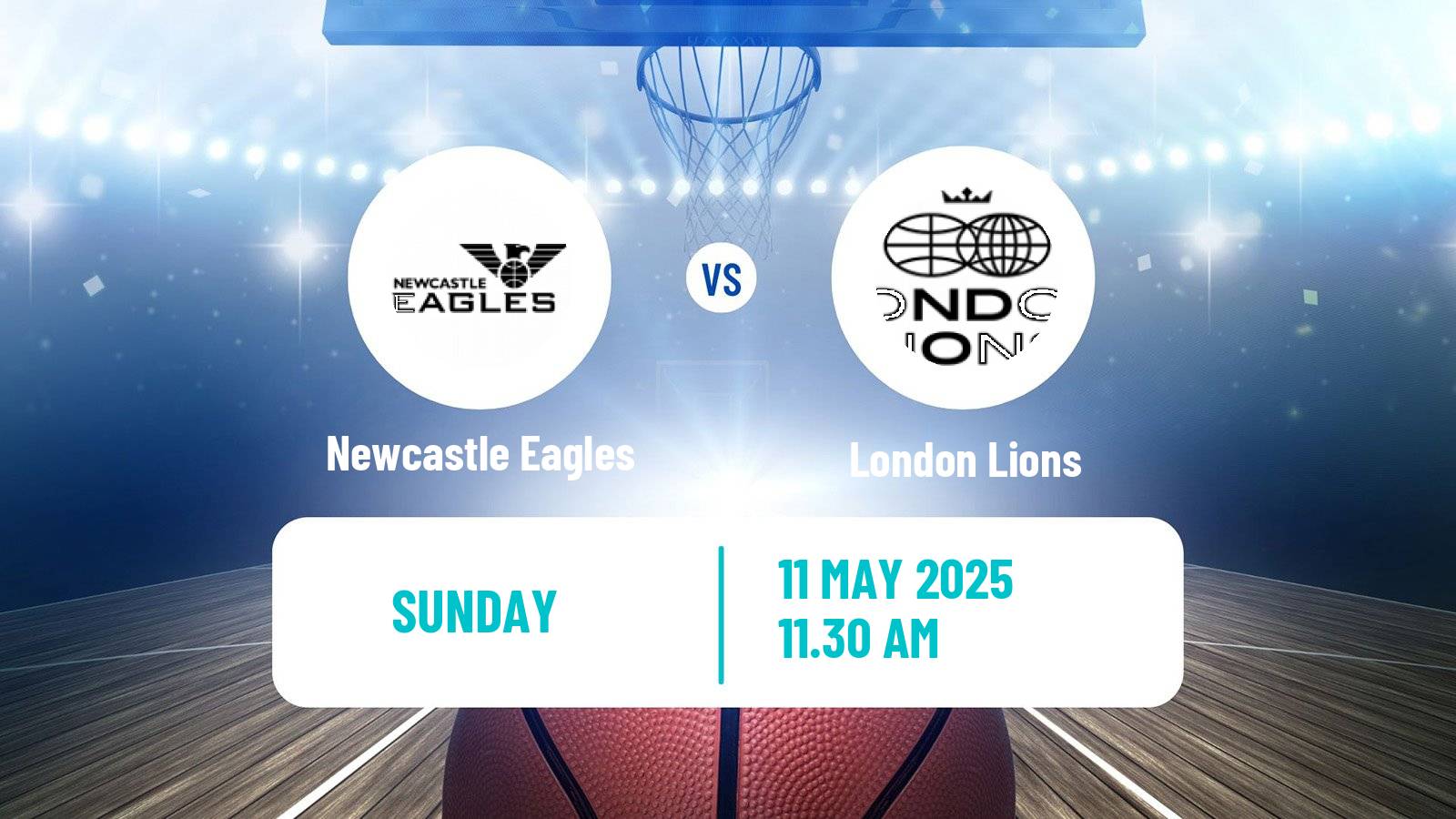 Basketball British Basketball League Newcastle Eagles - London Lions