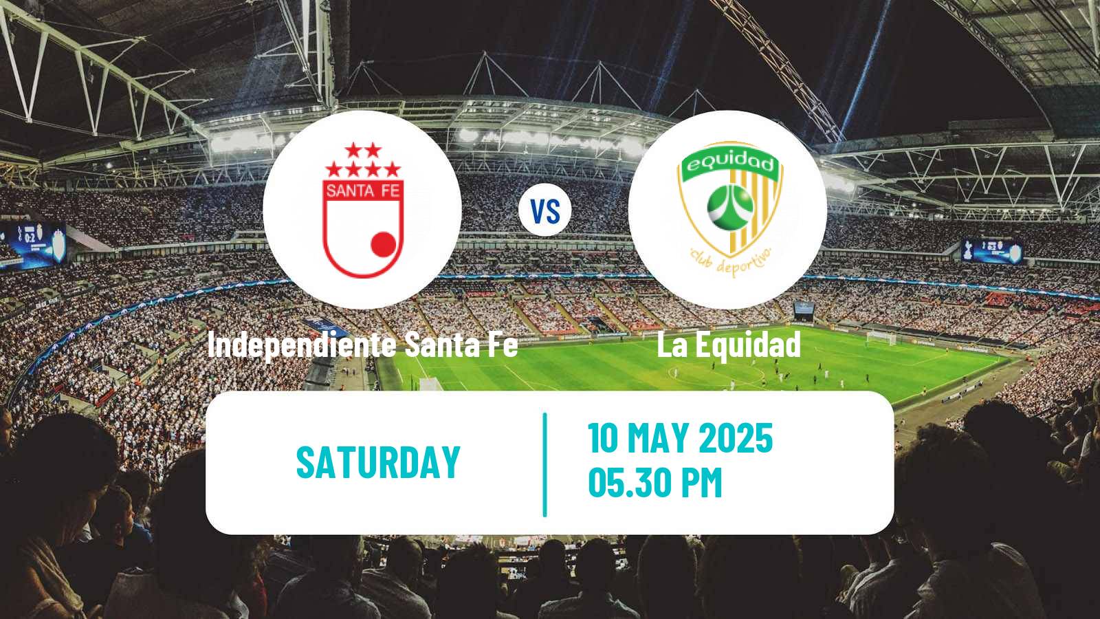 Soccer Colombian Liga Women Independiente Santa Fe - La Equidad