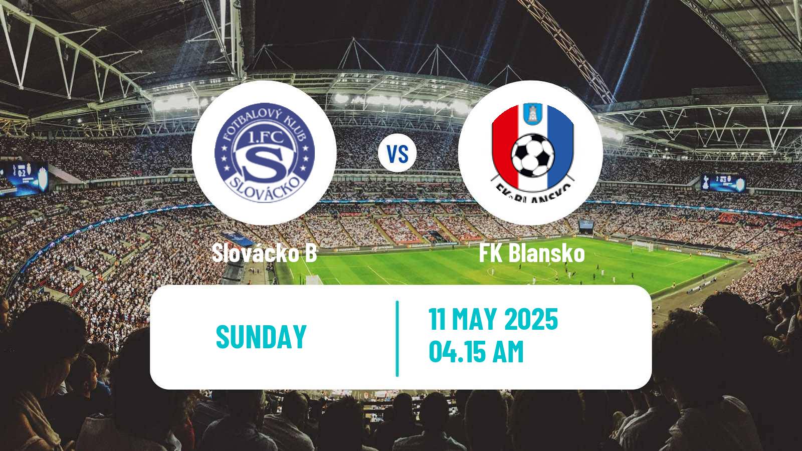 Soccer Czech MSFL Slovácko B - Blansko