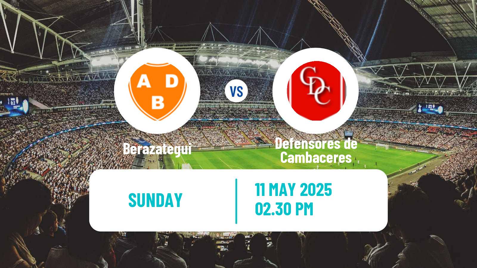 Soccer Argentinian Primera C Berazategui - Defensores de Cambaceres